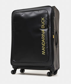 מזוודה גדולה במיוחד מתרחבת Mandarina Duck Eco Coated OSV05 בצבע שחור | P10OSV05651 | תמונה 2