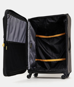 מזוודה גדולה במיוחד מתרחבת Mandarina Duck Eco Coated OSV05 בצבע שחור | P10OSV05651 | תמונה 4