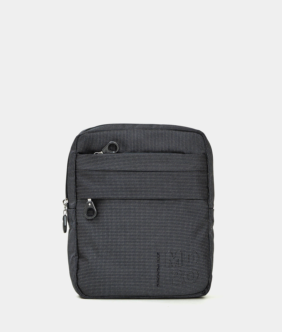 תיק צד Mandarina Duck MD20 QMT69 בצבע אפור פלדה | P10QMT69465 | תמונה 1