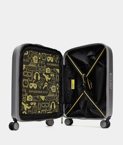 טרולי מתרחב Mandarina Duck Logoduck+ SZV24 בצבע כסוף | P10SZV24466 | תמונה 4