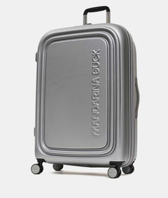 מזוודה גדולה מתרחבת Mandarina Duck Logoduck+ SZV33 בצבע כסוף | P10SZV33466 | תמונה 2