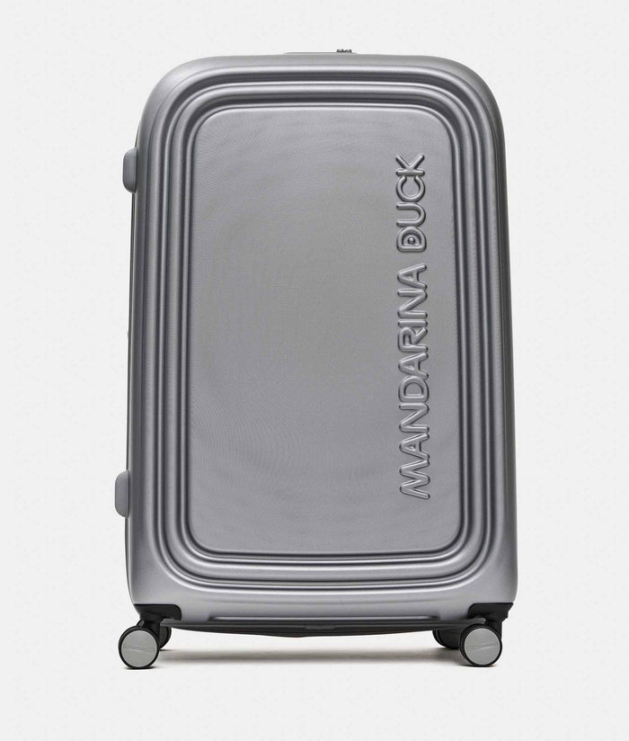 מזוודה גדולה במיוחד מתרחבת Mandarina Duck Logoduck+ SZV35 בצבע כסוף | P10SZV35466 | תמונה 1