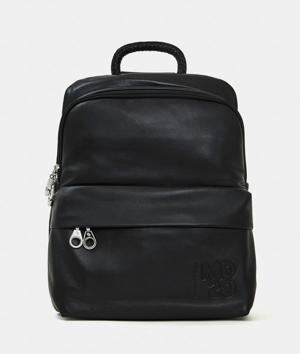 תיק גב Mandarina Duck MD20 Leather TKTZ4 בצבע שחור | P10TKTZ4001 | תמונה 1