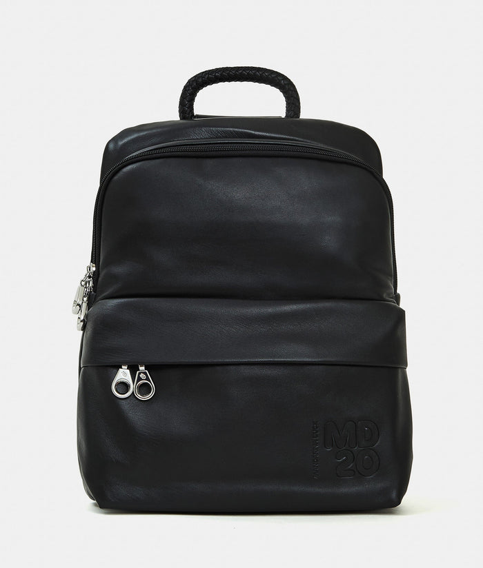 תיק גב Mandarina Duck MD20 Leather TKTZ4 בצבע שחור | P10TKTZ4001 | תמונה 1