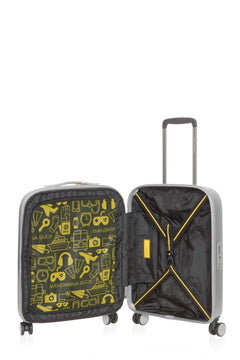 טרולי מתרחב Mandarina Duck Logoduck+ SZV24 בצבע כסוף